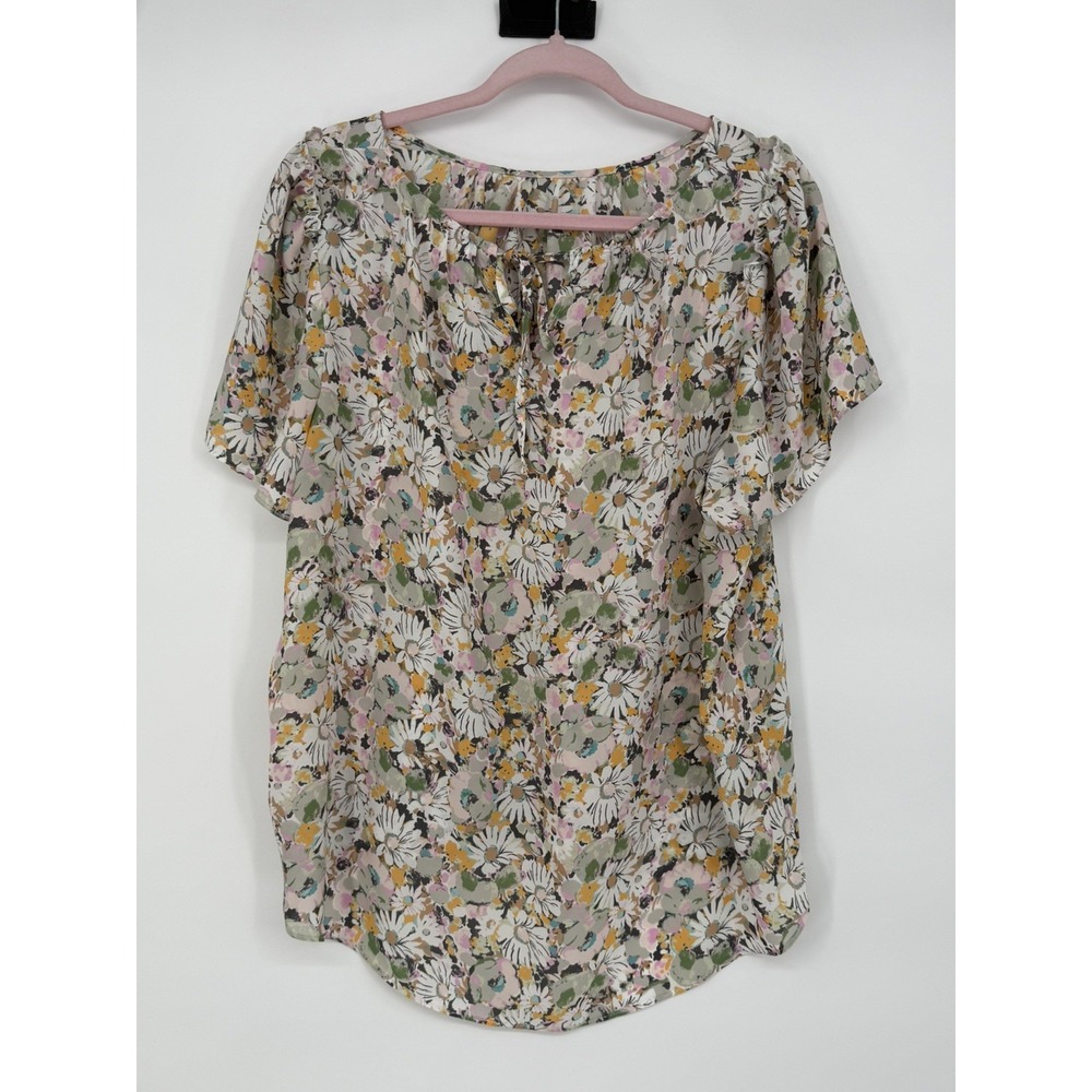Lauren Conrad Women's Floral Blouse XL